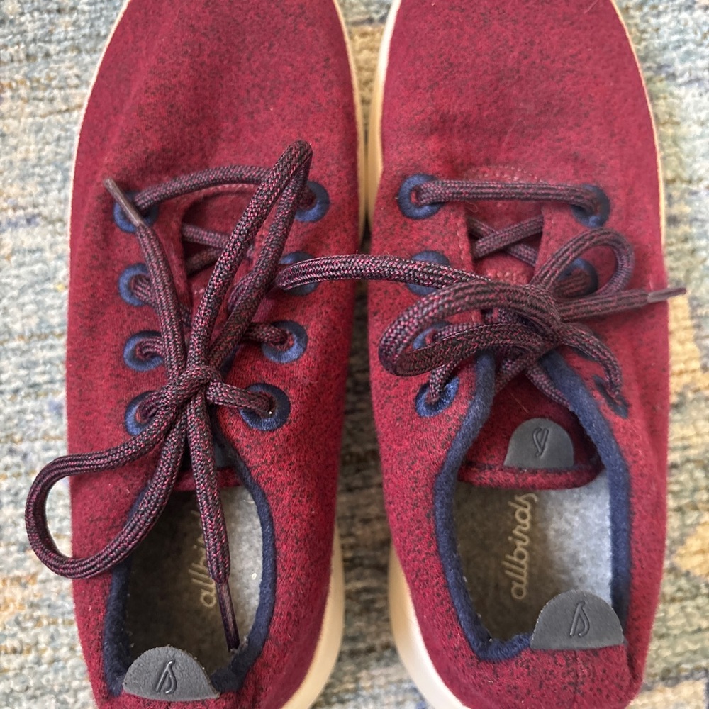 Allbirds Red Sneakers Classic Style